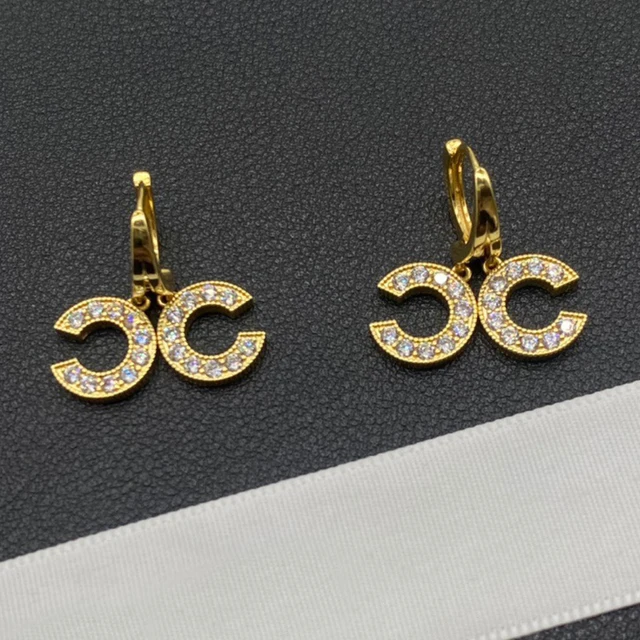 DIVA GOLDEN DOUBLE C HOOP