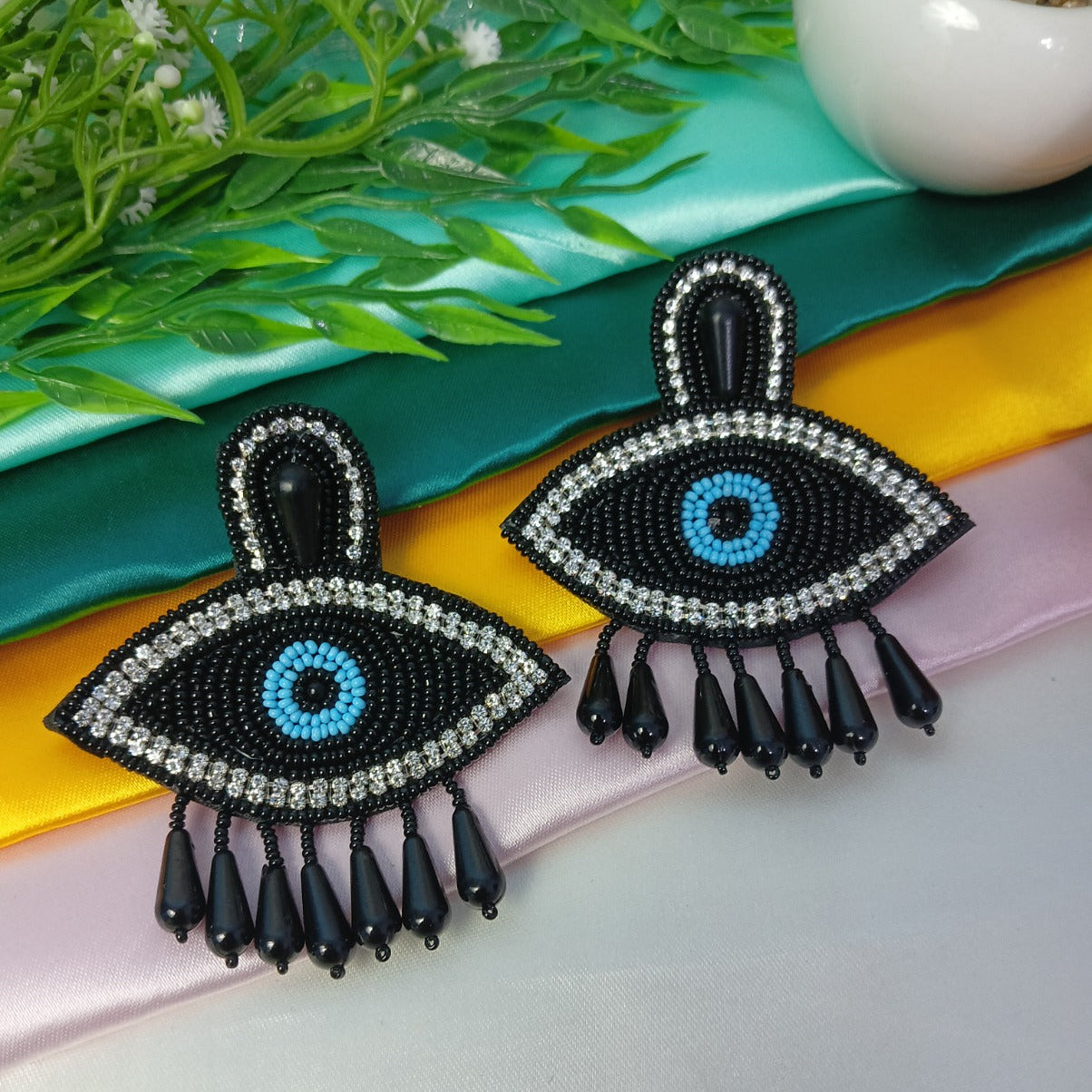 SHILPKAARI EVILEYE HANDMADE EARRING